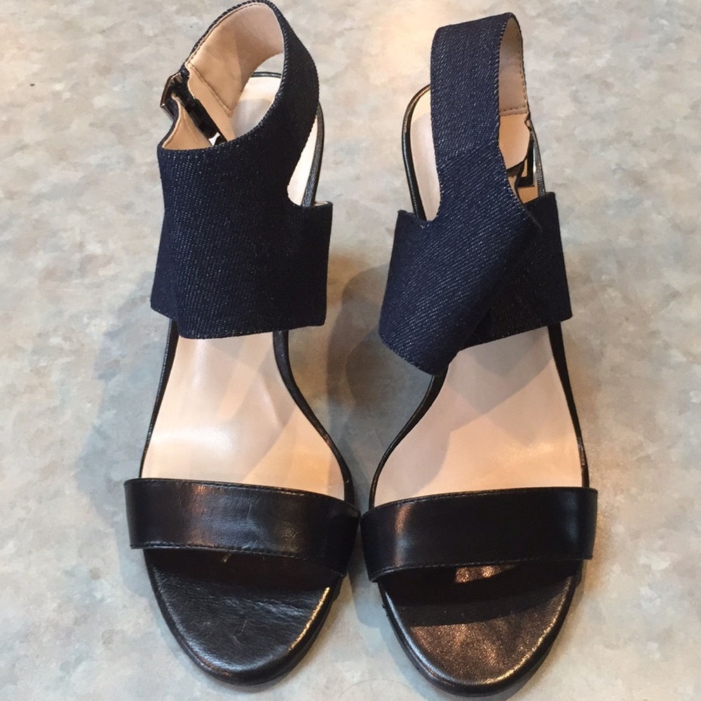 Nine West denim sandals